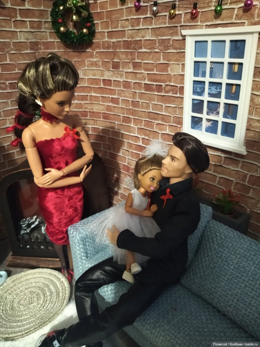 Счастливого Рождества или ... маленькие семейные посиделки или... когда же у "позитивчика" сядут батарейки)))