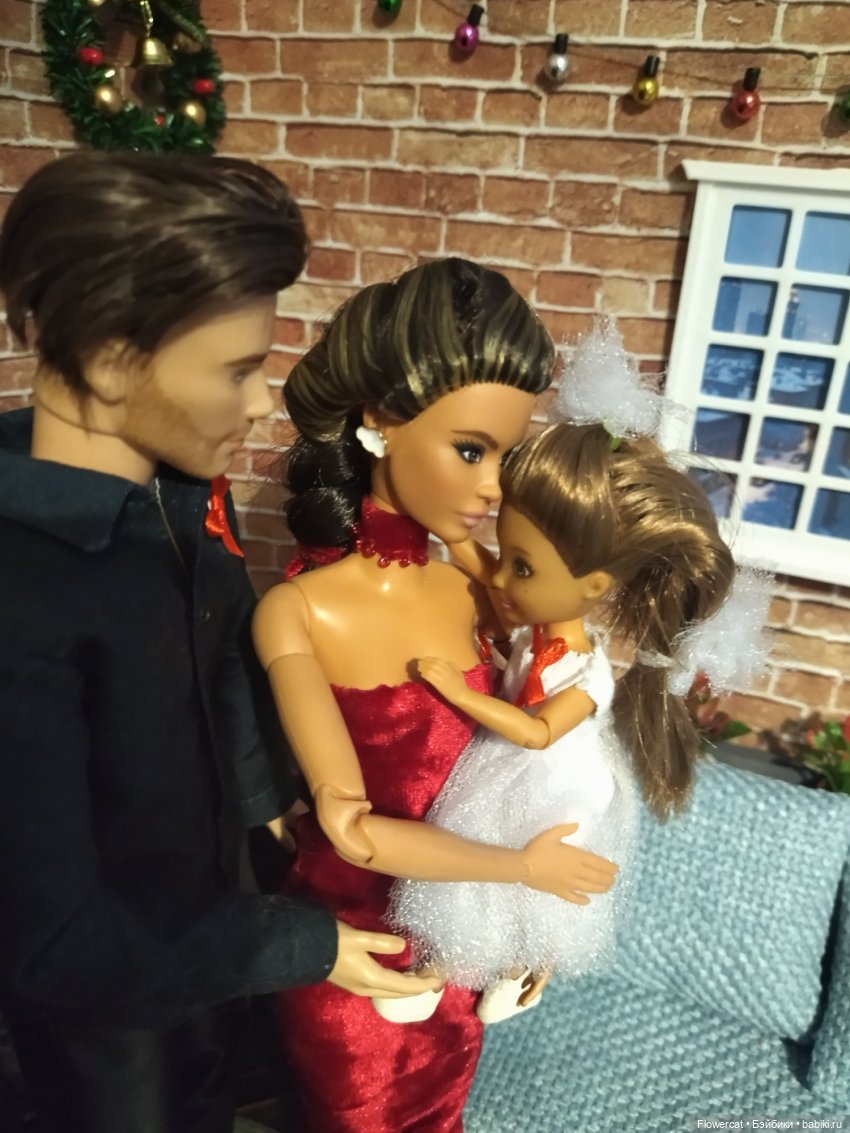 Счастливого Рождества или ... маленькие семейные посиделки или... когда же у "позитивчика" сядут батарейки)))