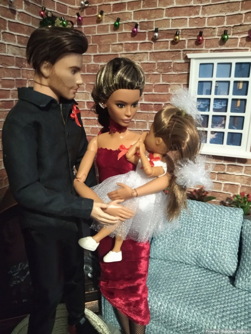 Счастливого Рождества или ... маленькие семейные посиделки или... когда же у "позитивчика" сядут батарейки)))