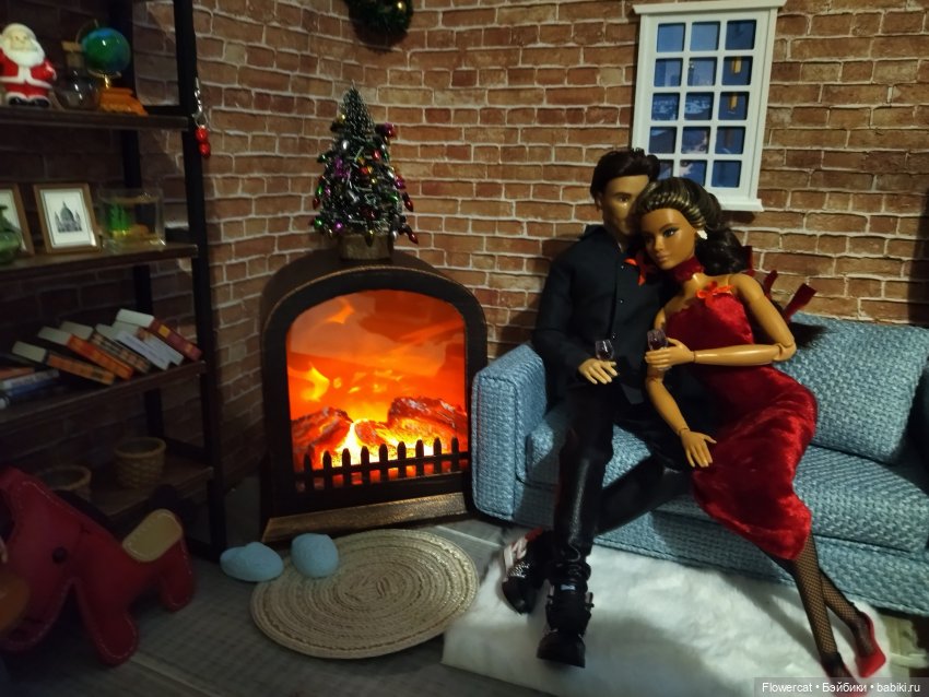 Счастливого Рождества или ... маленькие семейные посиделки или... когда же у "позитивчика" сядут батарейки)))