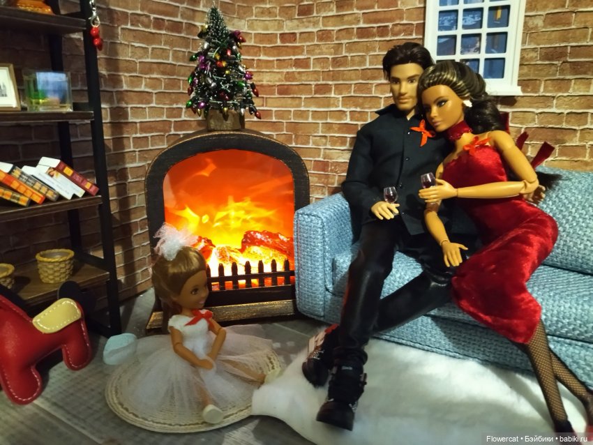 Счастливого Рождества или ... маленькие семейные посиделки или... когда же у "позитивчика" сядут батарейки)))