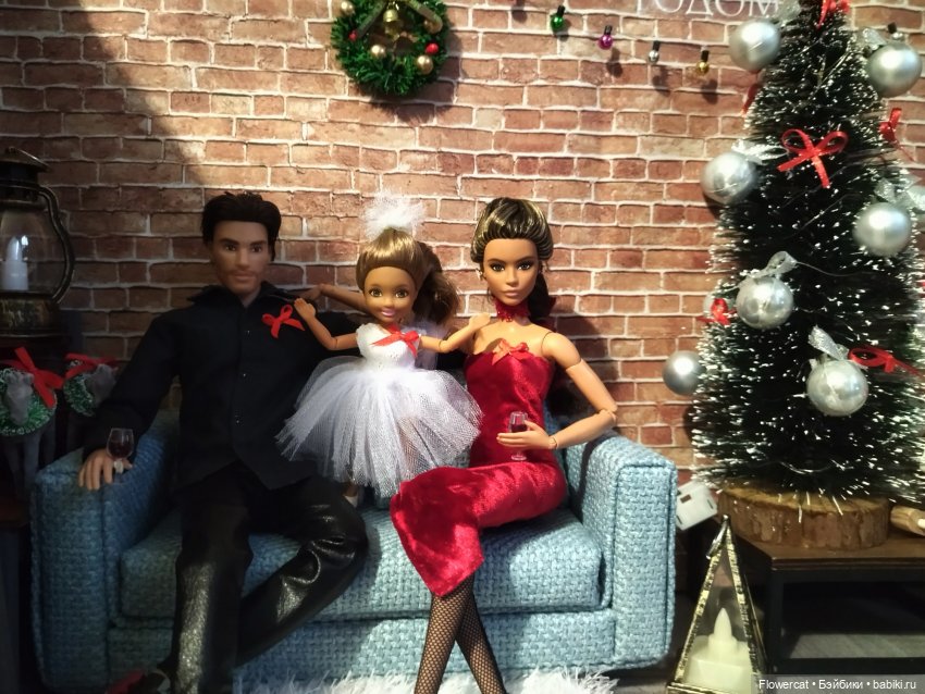 Счастливого Рождества или ... маленькие семейные посиделки или... когда же у "позитивчика" сядут батарейки)))