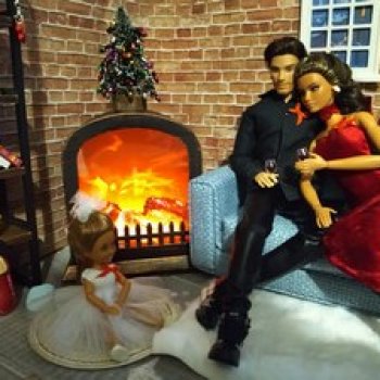 Счастливого Рождества или ... маленькие семейные посиделки или... когда же у "позитивчика" сядут батарейки)))