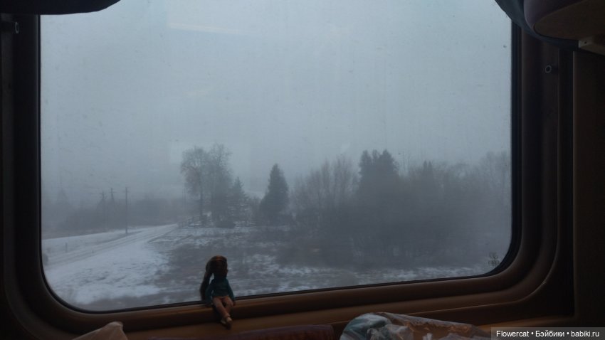 Анька в Питере - дневничок мелкого позитивчика) - Едем, поезд чухает, колёсики стучат, скоро в гости к Питеру нас они