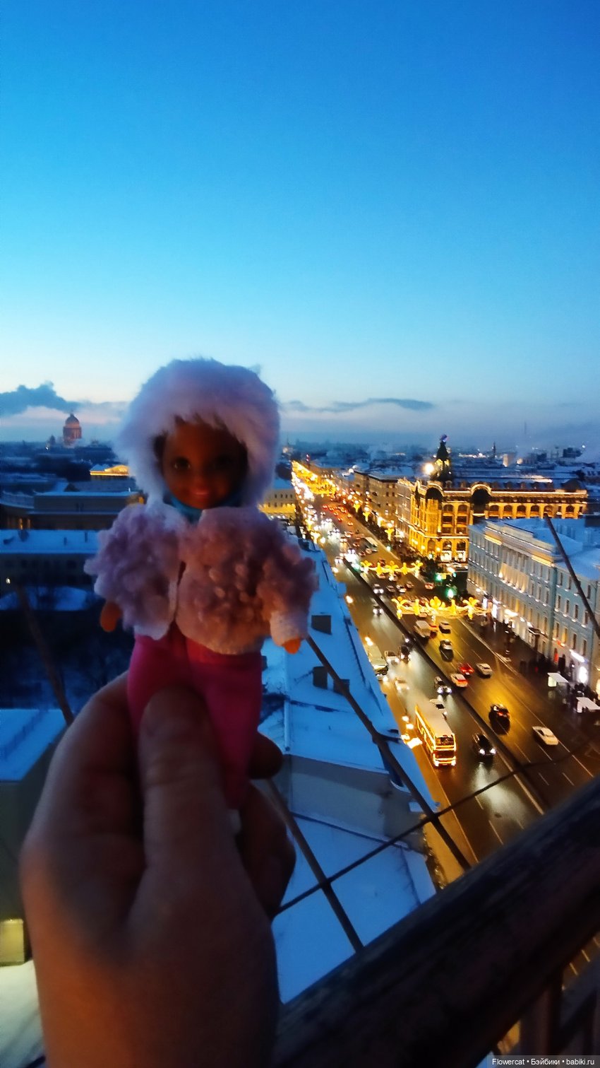 Анька в Питере - дневничок мелкого позитивчика) - Зимовичок 😁: ГрандМакет , Думская башня и шикарные виды, Казанский собор,