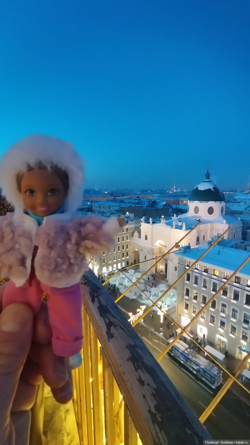 Анька в Питере - дневничок мелкого позитивчика) - Зимовичок 😁: ГрандМакет , Думская башня и шикарные виды, Казанский собор,
