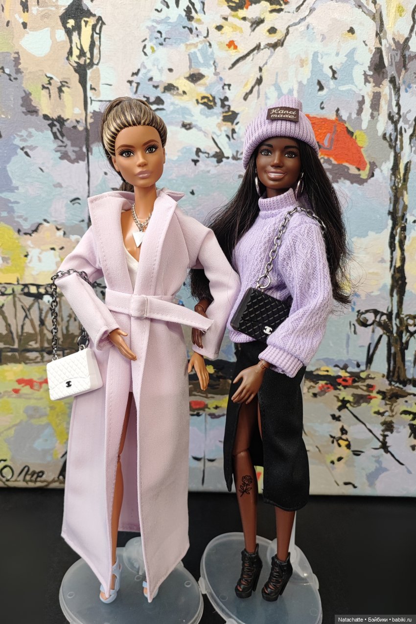 Осеннее утепление барбеек, татушки и косяки Mattel (фото 8)