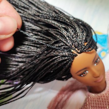 Ремонт прошивки у барби с афро-косичками/Желания материализуются.