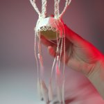 Кукольный парик "Белый кролик"