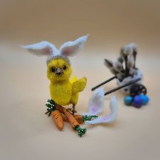 Вязаный цыпленок Сосо Цыпленошвили