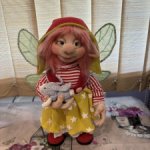 Кукла в скульптурно-каркасной технике