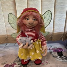 Кукла в скульптурно-каркасной технике