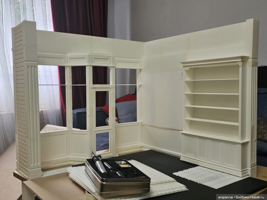 Диорама магазина освещения Ars Parvus