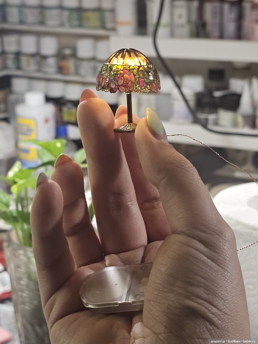 Миниатюра тиффани 1/12
