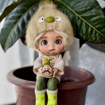 Шапочка-луковка + мистер Корешок для обитсу11