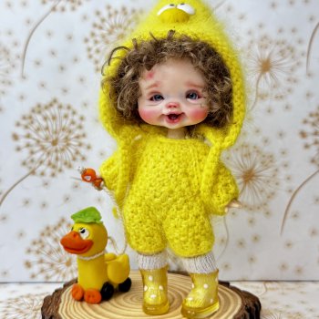 Туся в костюме Лимончика 🍋