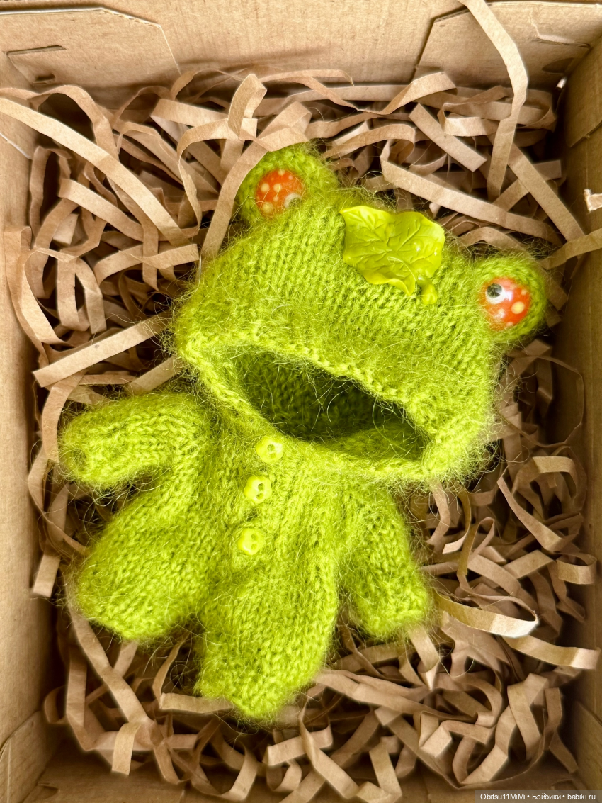 Комбинезон с капюшоном лягушонок