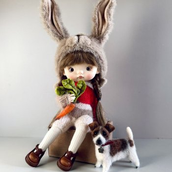 Заячья компания для Бисквита