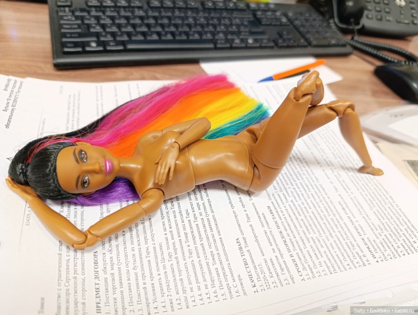 Радужное настроение — Куклы Barbie (Барби): Looks (фото 3)