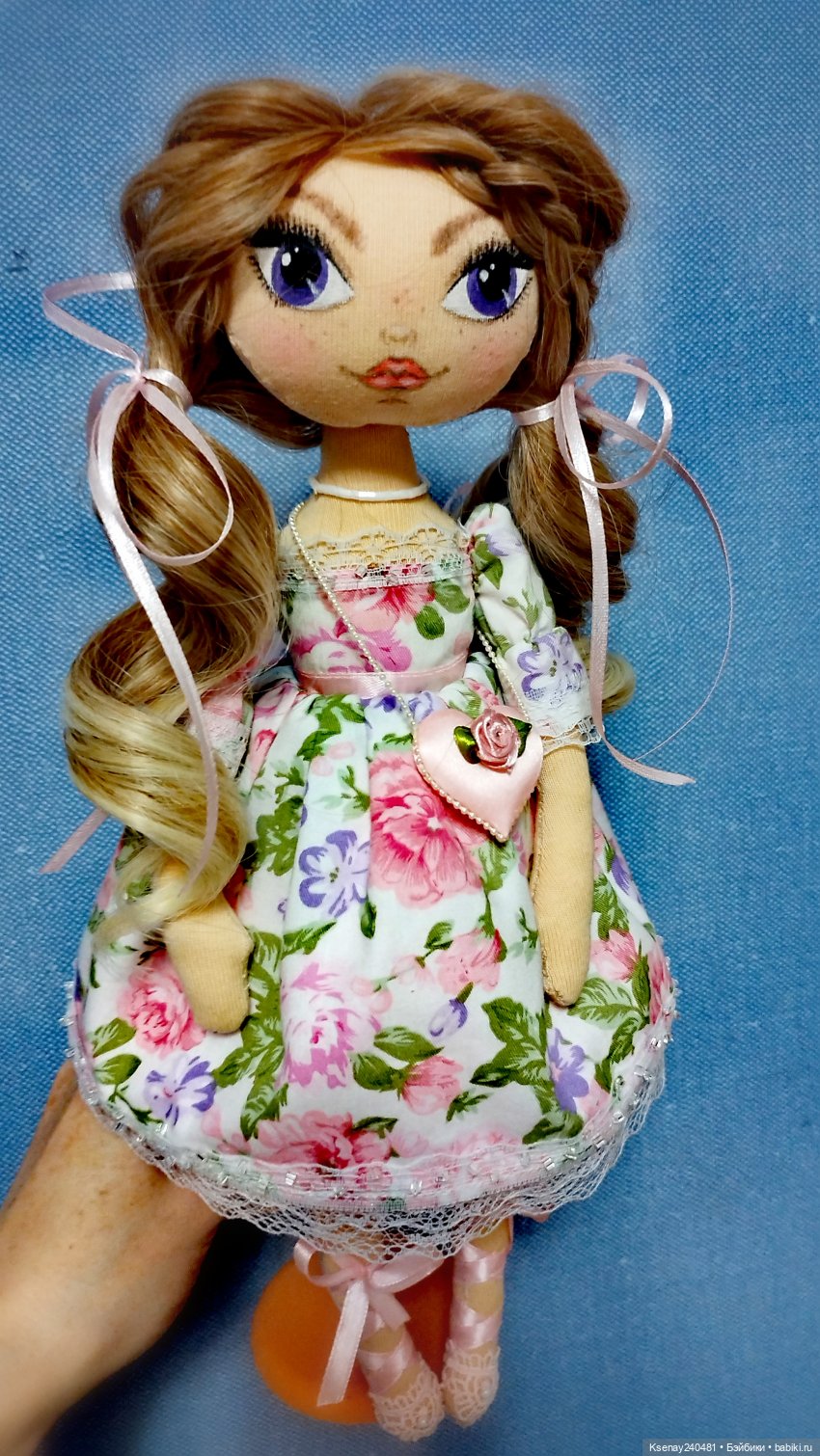 Текстильная кукла.