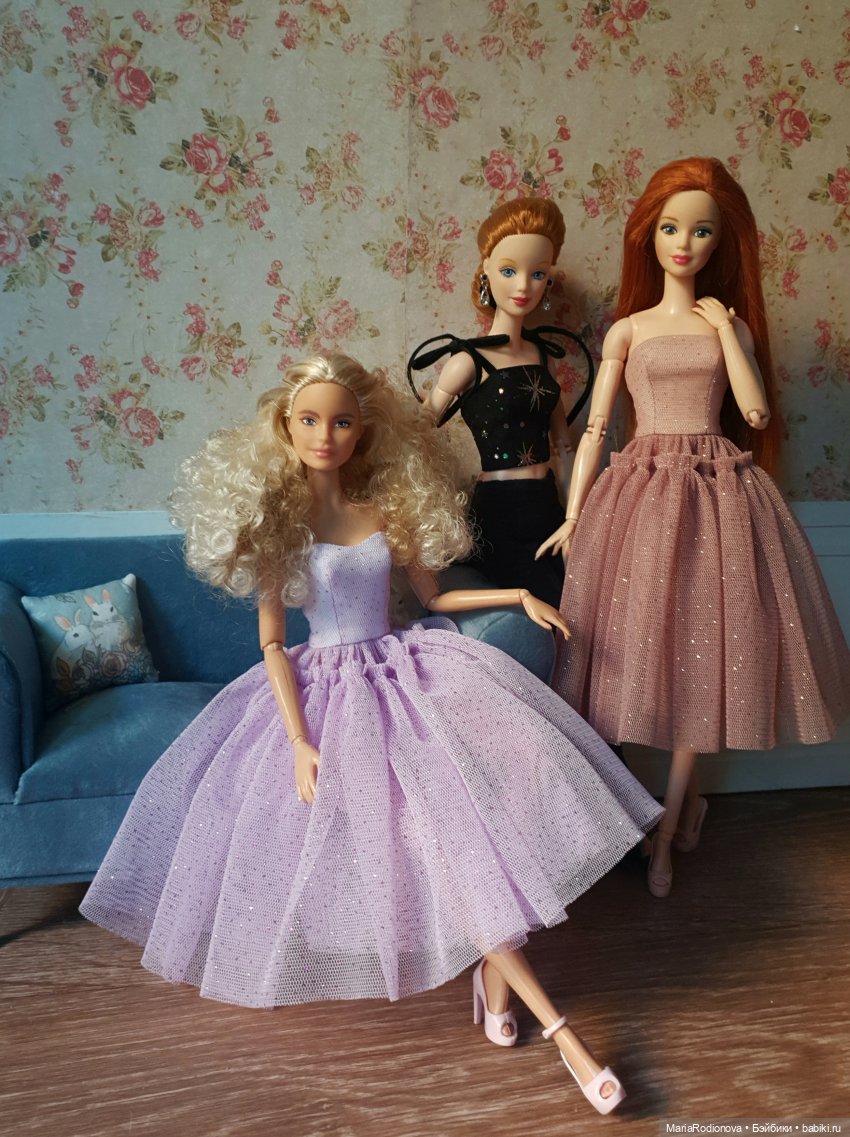 Мария Родионова — я шью одежду для кукол Барби и Попп