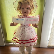 Кукла Shirley Temple Ширли Темпл Ideal Toy 1930 г