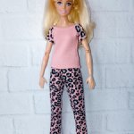 Пижама для куклы Барби