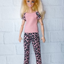 Пижама для куклы Барби