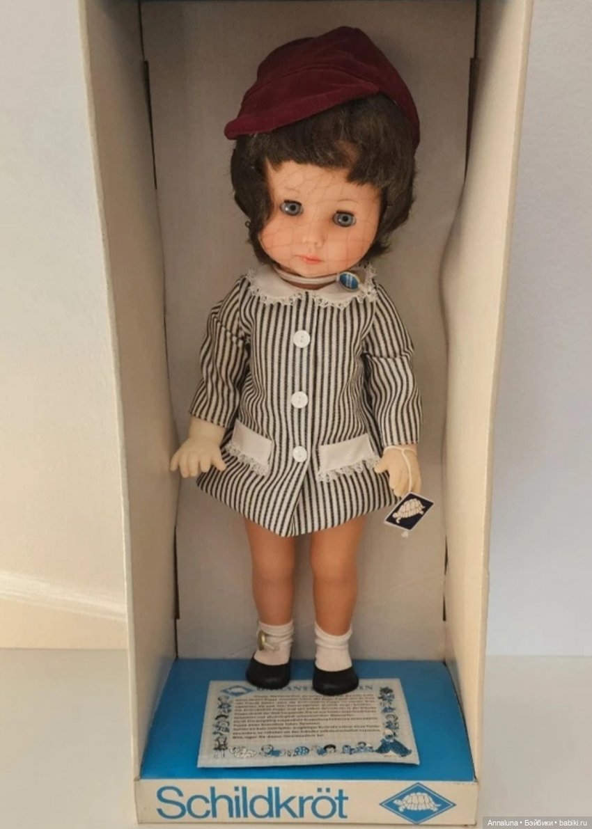 Первый шаг из коробки | Бэйбики Первый шаг из коробки — Винтажные куклы ГДР (Немки): Бигги (фото 2)