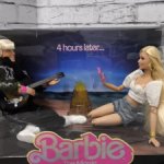 Коллекционный набор Пляжный вечер, Сцена у костра с Барби и Кеном