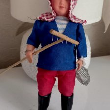 Кукла из пластика. Petitcollin Франция