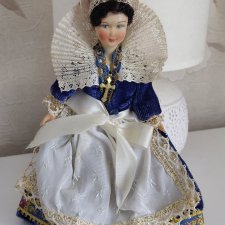 Кукла из пластика. Petitcollin. Франция.