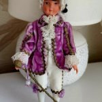 Кукла из пластика. Petitcollin. Франция.