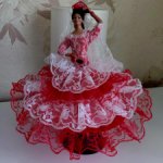 Кукла из пластика. Испания