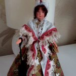 Кукла из пластика. Petitcollin. Франция.