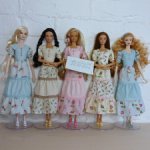 Платья для кукол barbie, defa lucy, xian, integrity