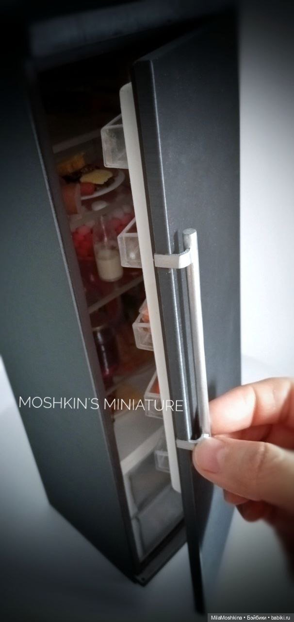 Дрым-тымц, холодильник — Румбоксы и кукольные интерьеры: фото (фото 9)