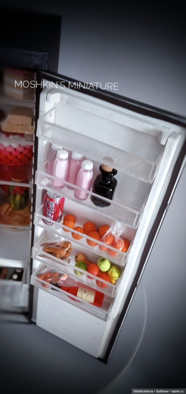 Дрым-тымц, холодильник — Румбоксы и кукольные интерьеры: фото (фото 4)