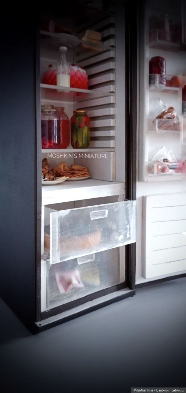 Дрым-тымц, холодильник — Румбоксы и кукольные интерьеры: фото (фото 3)