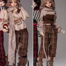 Комплект одежды для куклы bjd mjd 1/3 60+см