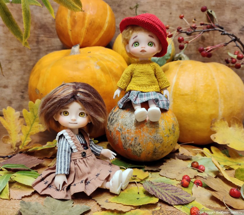 Осенняя фотосессия куколок баболи