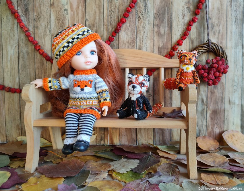 Марго, Амели и их друзья на осенней прогулке (фото 2)