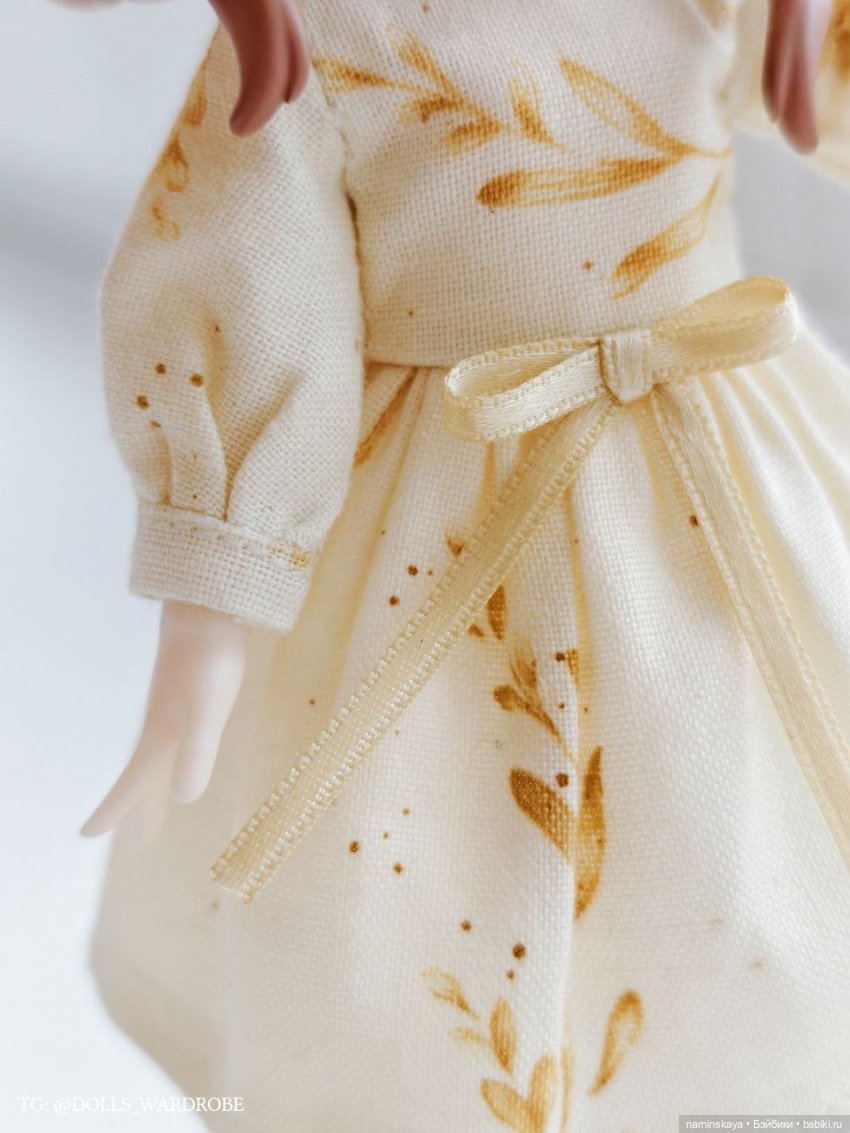 Одно платье. Фотосессия — Одежда и обувь для кукол своими руками: фото (фото 4)