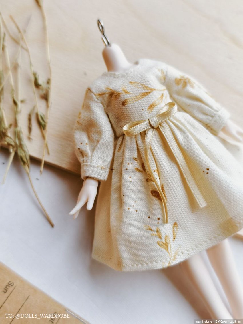 Одно платье. Фотосессия — Одежда и обувь для кукол своими руками: фото (фото 2)