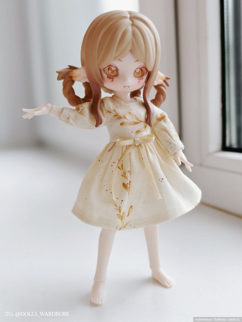 Одно платье. Фотосессия — Одежда и обувь для кукол своими руками: фото (фото 5)