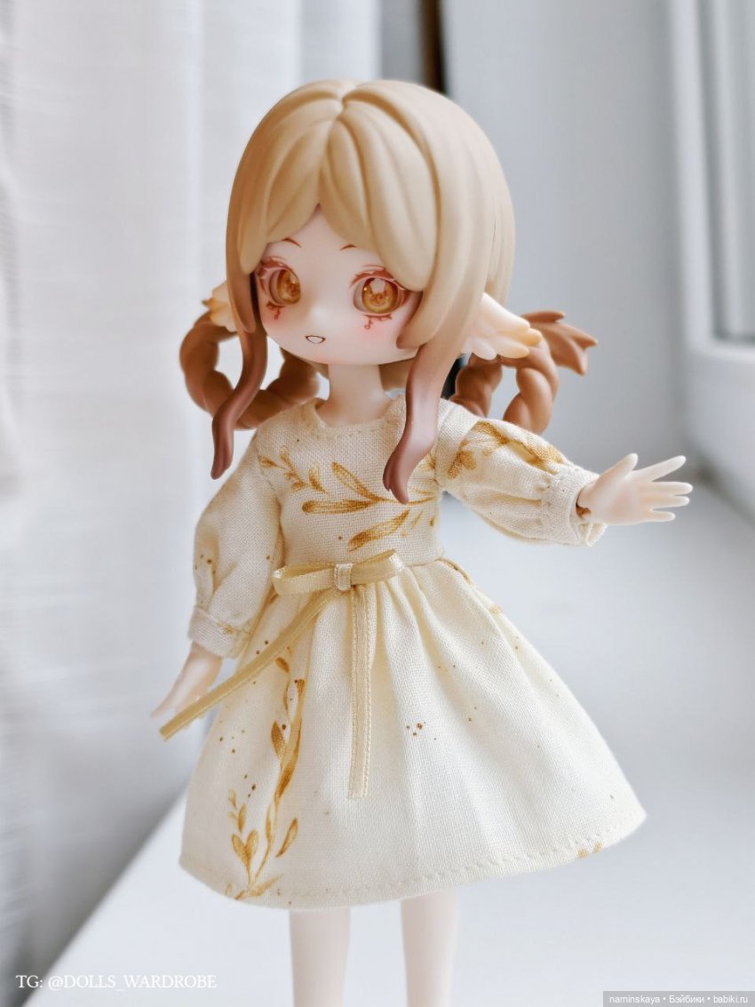 Одно платье. Фотосессия — Одежда и обувь для кукол своими руками: фото (фото 3)