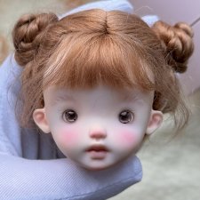 Голова с макияжем от GoldBaby