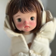 Голова маленькая P от NanDoll