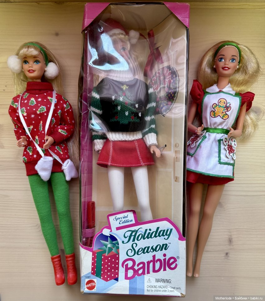 Готовь сани с лета или покупка новогодних Барби в июне ⛄😀 (фото 9)