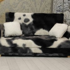 Меховой диван для кукол Paola Blythe integrity poppy mizi momoko barbie 1:6